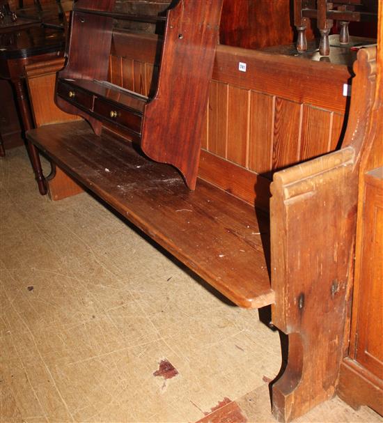 Pine pew